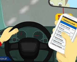 65% kierowców pisze SMSy w trakcie jazdy. Rusza policyjna akcja ,,Nie (przy)dzwoń za kierownicą” (FILM, ZDJĘCIA)