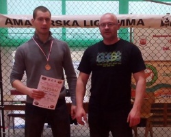 Kacper Kozak brązowym medalistą Pucharu Polski Centralnej MMA (ZDJĘCIA)